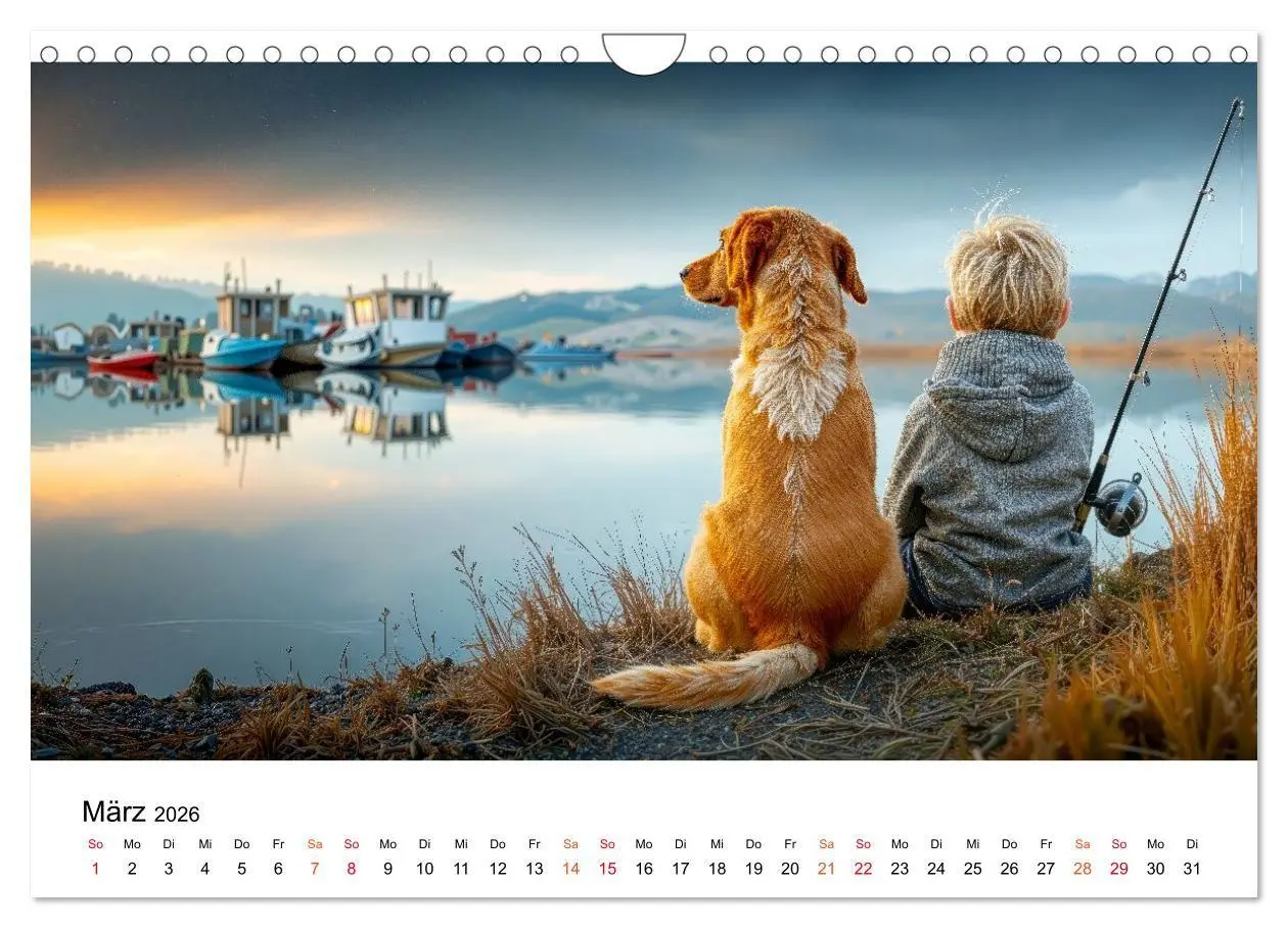 Bild: 9783516665123 | Angeln - der große Fang (Wandkalender 2026 DIN A4 quer), CALVENDO...