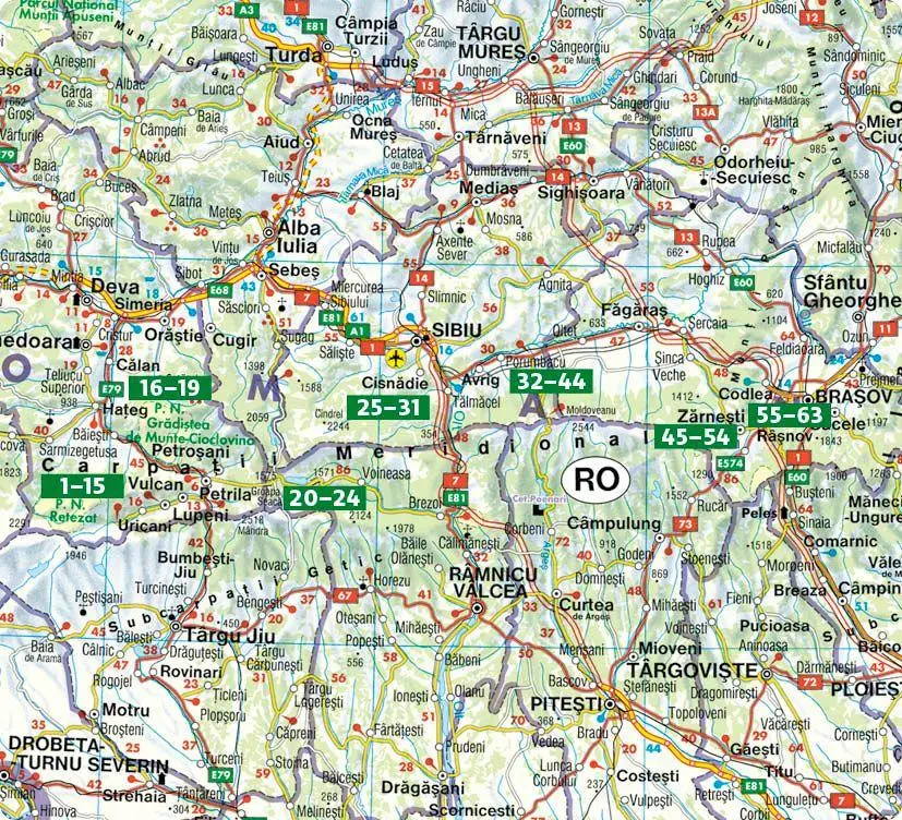 Bild: 9783763315123 | ROTHER Wanderführer Rumänien: Südkarpaten. 63 Wanderungen und...