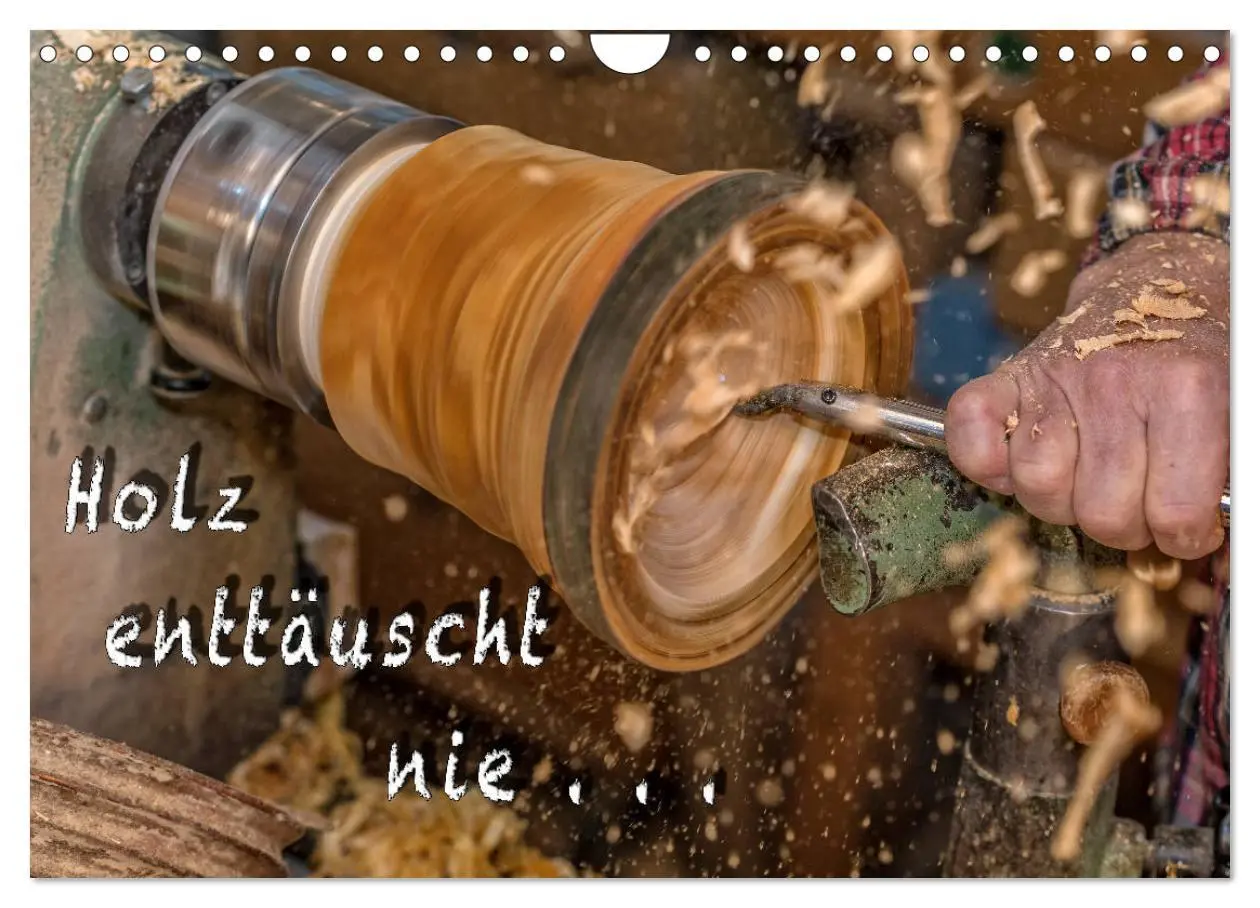 Cover: 9783457945223 | Holz enttäuscht nie (Wandkalender 2026 DIN A4 quer), CALVENDO...
