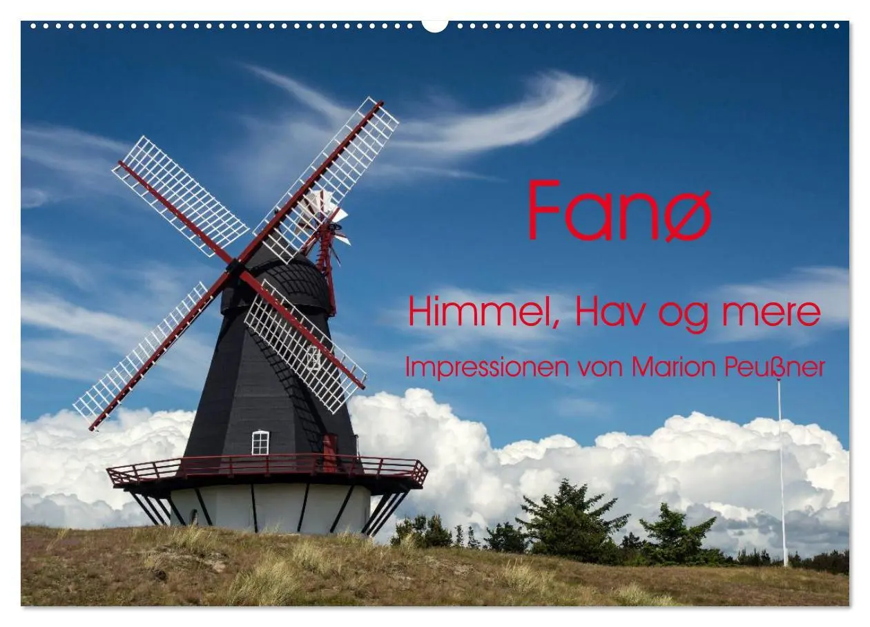 Cover: 9783516035223 | Fanø - Himmel, Hav og mere (Wandkalender 2026 DIN A2 quer),...