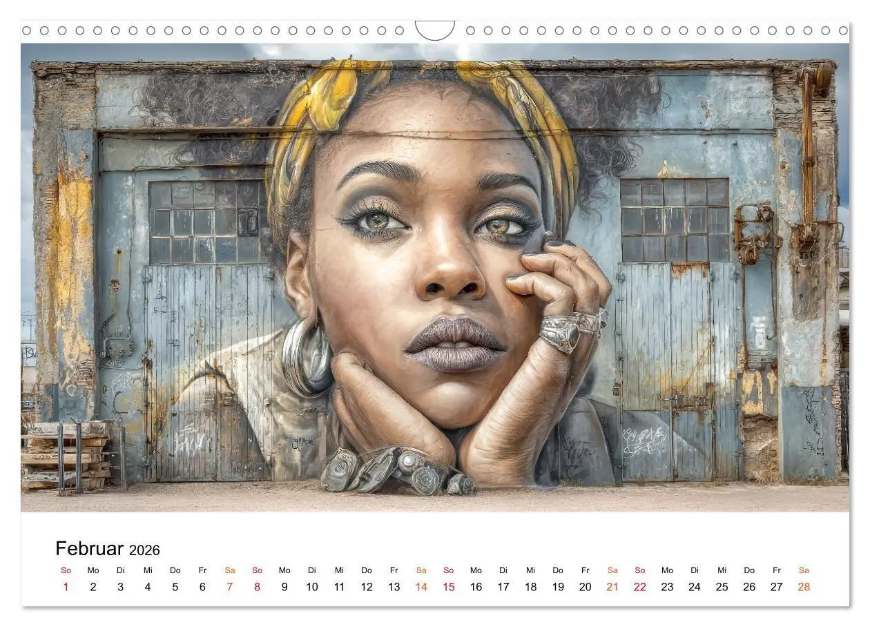 Bild: 9783516655223 | Street Art - Urban Colors (Wandkalender 2026 DIN A3 quer), CALVENDO...
