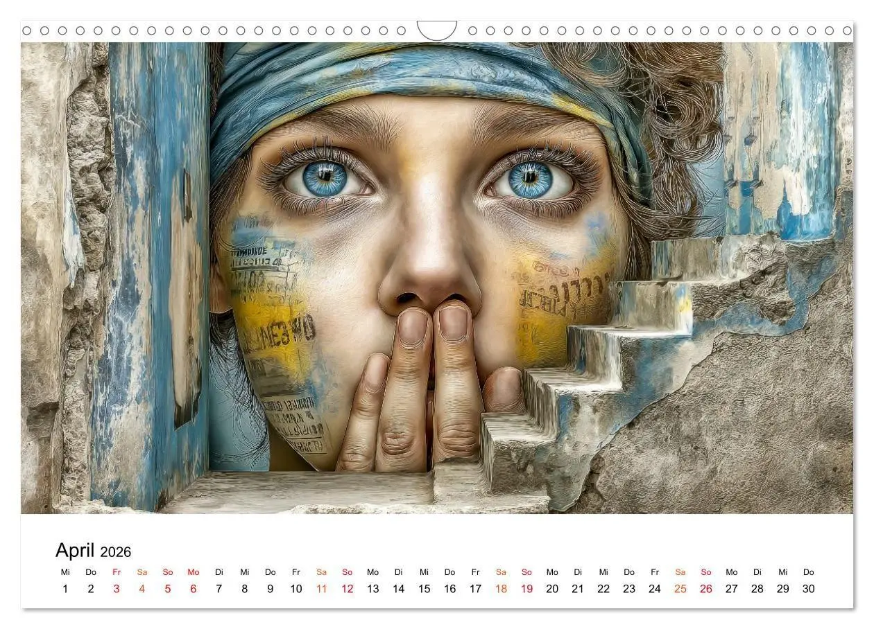 Bild: 9783516655223 | Street Art - Urban Colors (Wandkalender 2026 DIN A3 quer), CALVENDO...