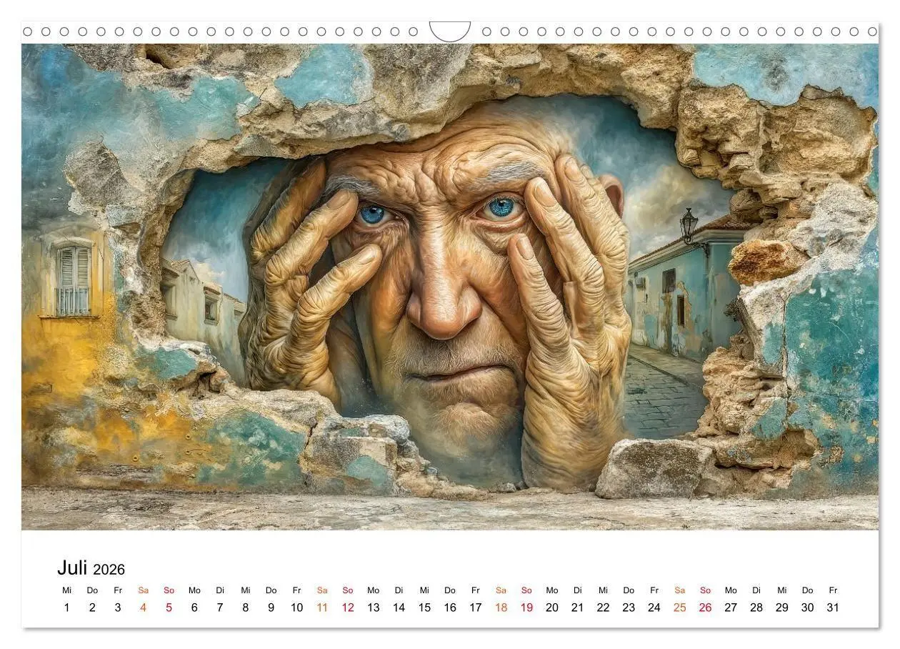 Bild: 9783516655223 | Street Art - Urban Colors (Wandkalender 2026 DIN A3 quer), CALVENDO...