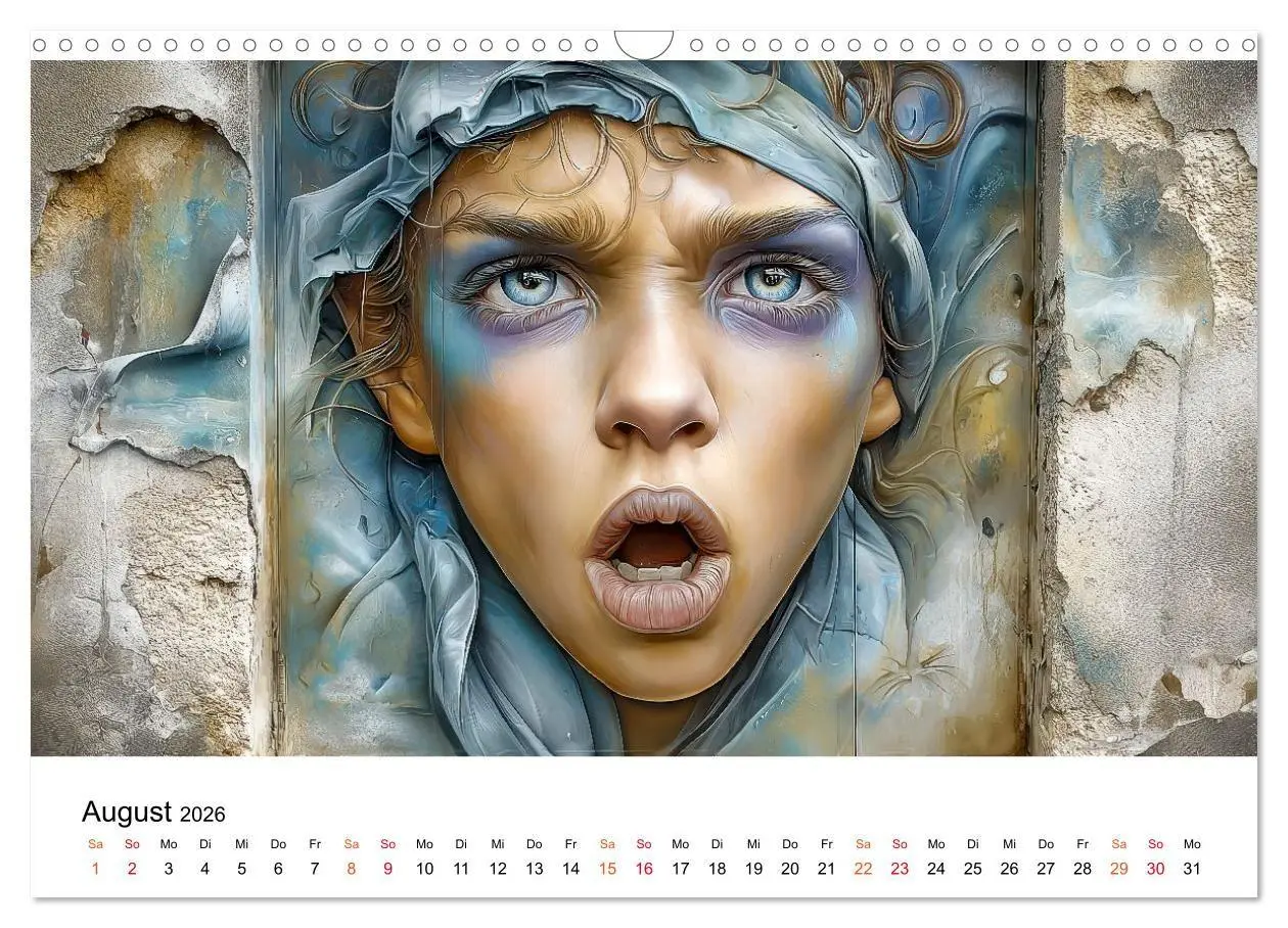 Bild: 9783516655223 | Street Art - Urban Colors (Wandkalender 2026 DIN A3 quer), CALVENDO...