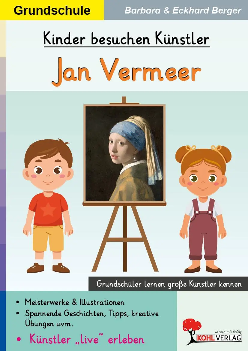 Cover: 9783692575223 | Kinder besuchen Künstler / Jan Vermeer | Eckhard Berger (u. a.) | Buch