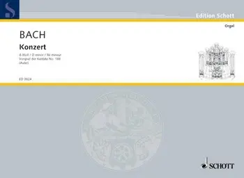 Cover: 9790001045223 | Concerto D minor BWV 1052 | Vorspiel der Kantate Nr. 188 | Bach
