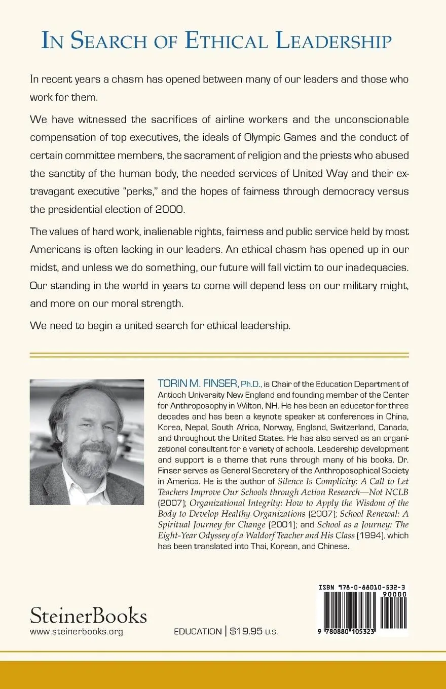 Rückseite: 9780880105323 | In Search of Ethical Leadership | If Not Now, When? | Torin M Finser