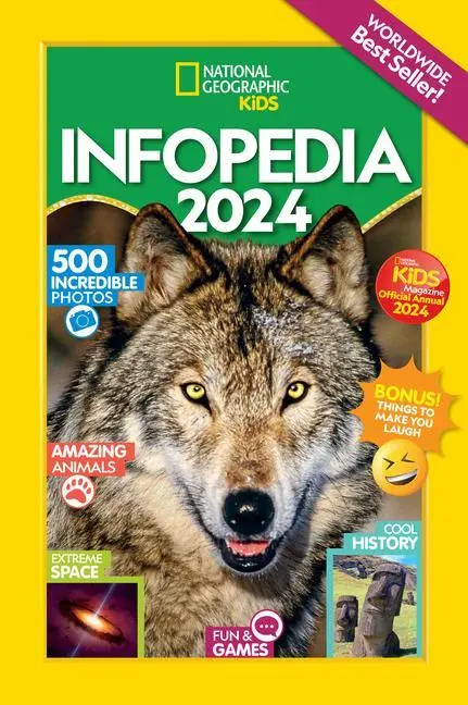 Cover: 9781426375323 | Infopedia 2024 | National Geographic Kids | Taschenbuch | Englisch