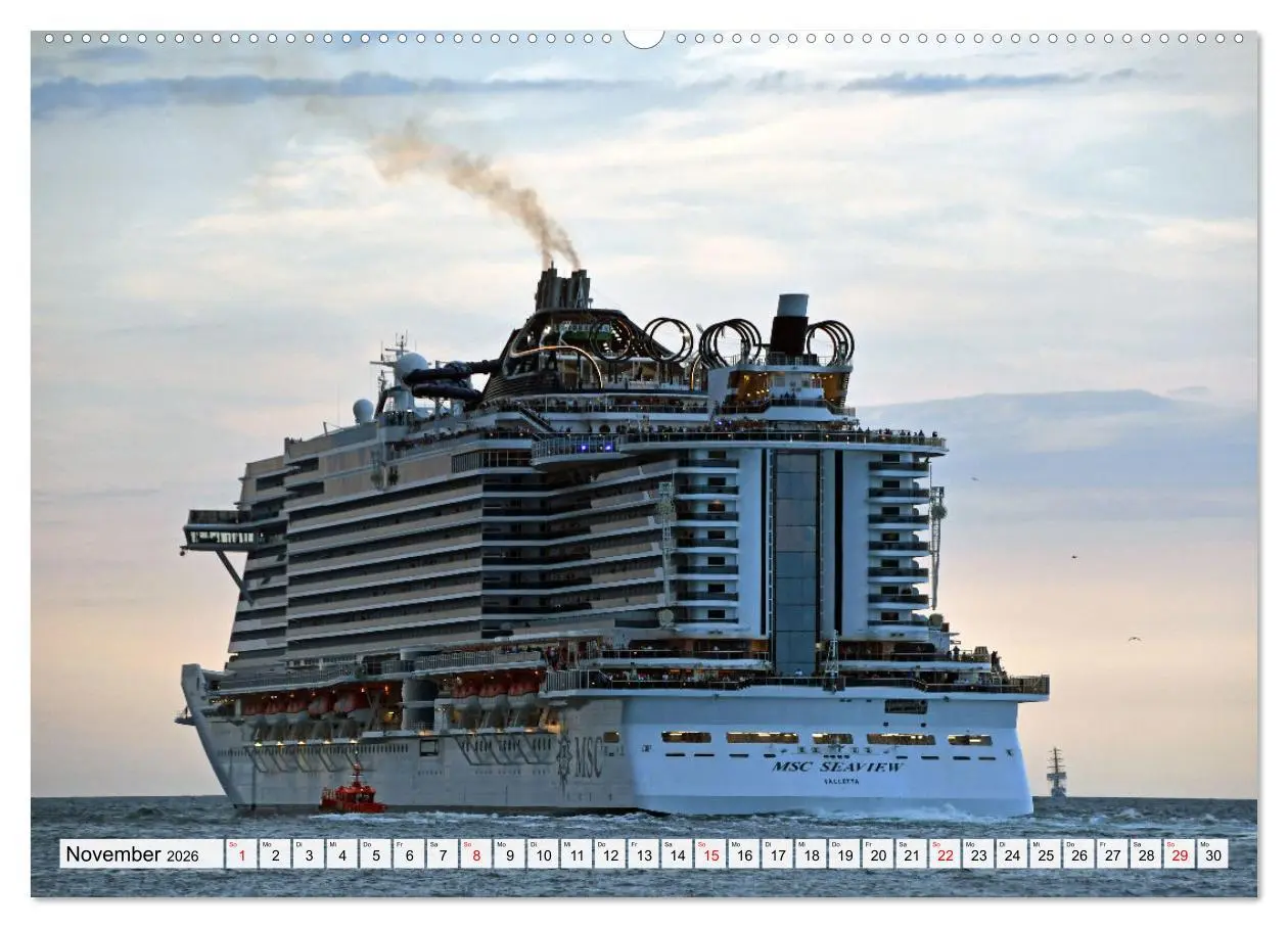 Bild: 9783457625323 | KREUZLINER im Ostseebad Warnemünde (Wandkalender 2026 DIN A2 quer),...