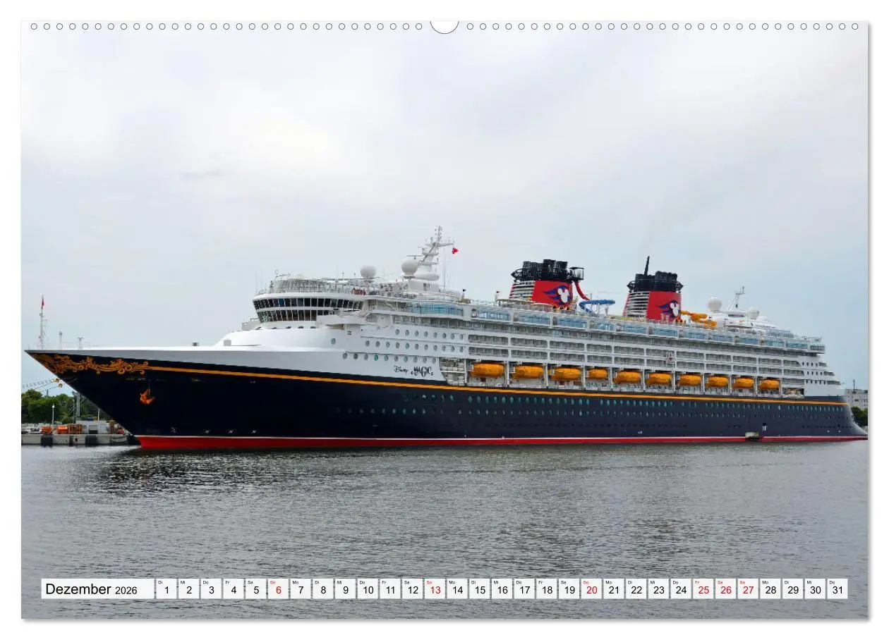 Bild: 9783457625323 | KREUZLINER im Ostseebad Warnemünde (Wandkalender 2026 DIN A2 quer),...