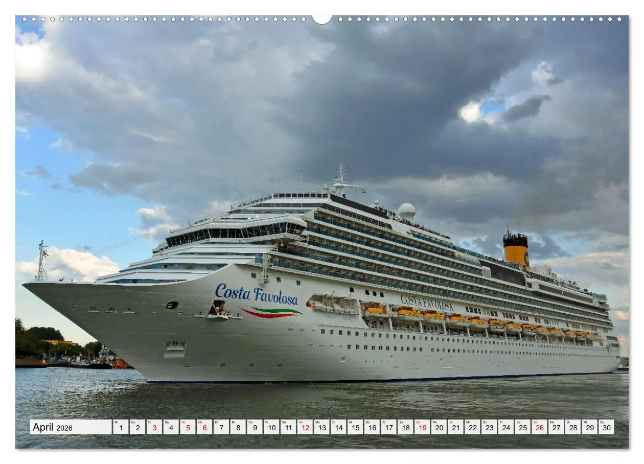Bild: 9783457625323 | KREUZLINER im Ostseebad Warnemünde (Wandkalender 2026 DIN A2 quer),...