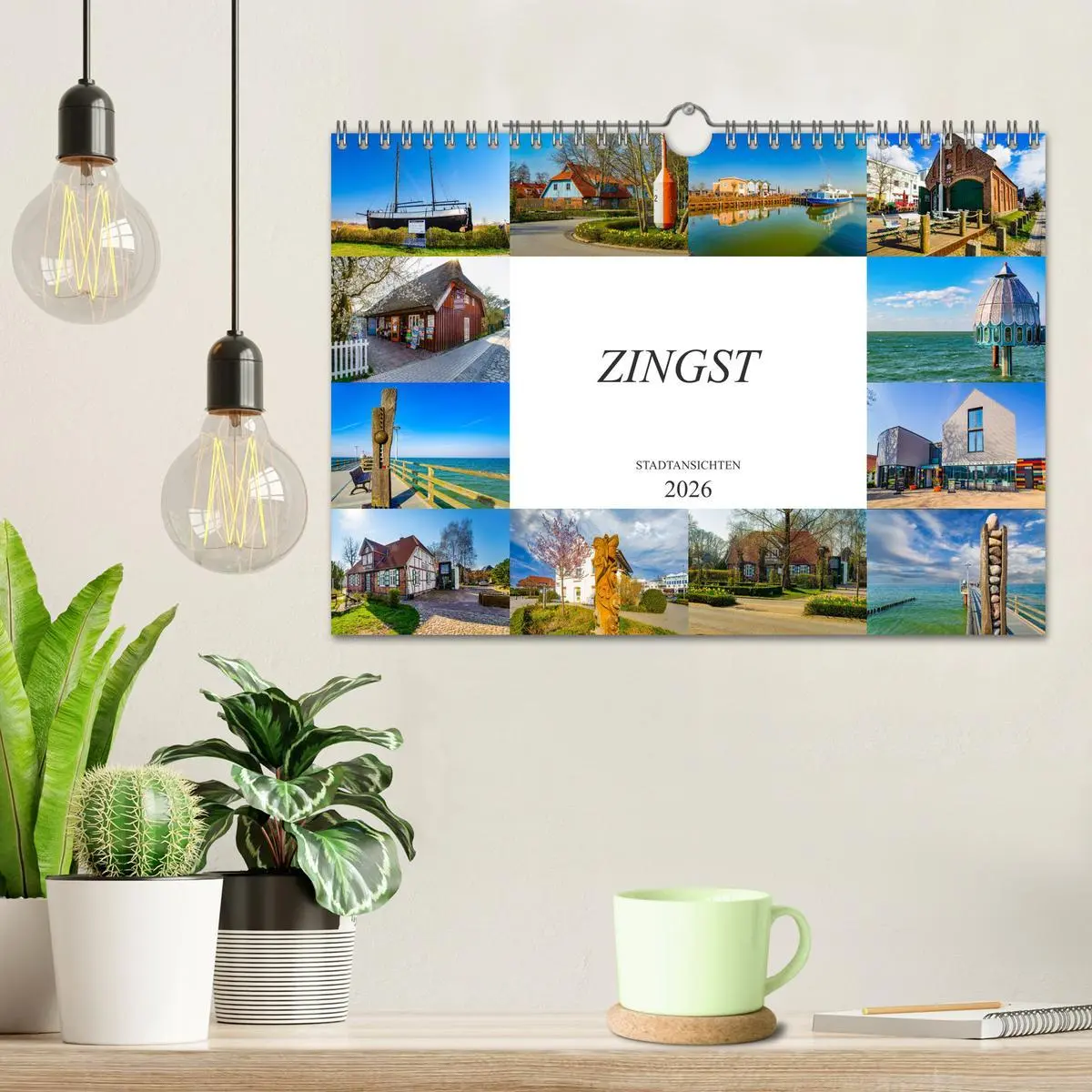 Bild: 9783457795323 | Zingst Stadtansichten (Wandkalender 2026 DIN A4 quer), CALVENDO...