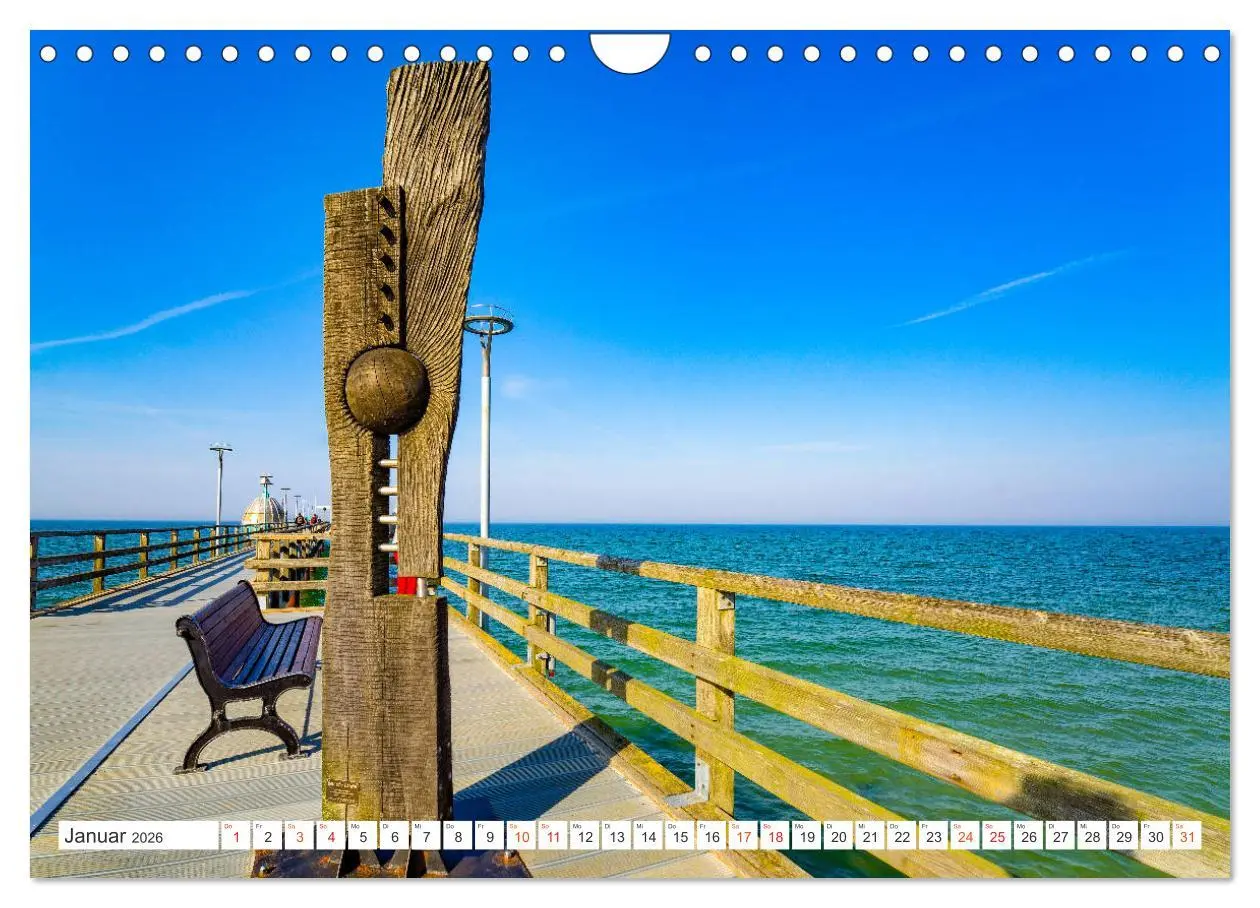 Bild: 9783457795323 | Zingst Stadtansichten (Wandkalender 2026 DIN A4 quer), CALVENDO...