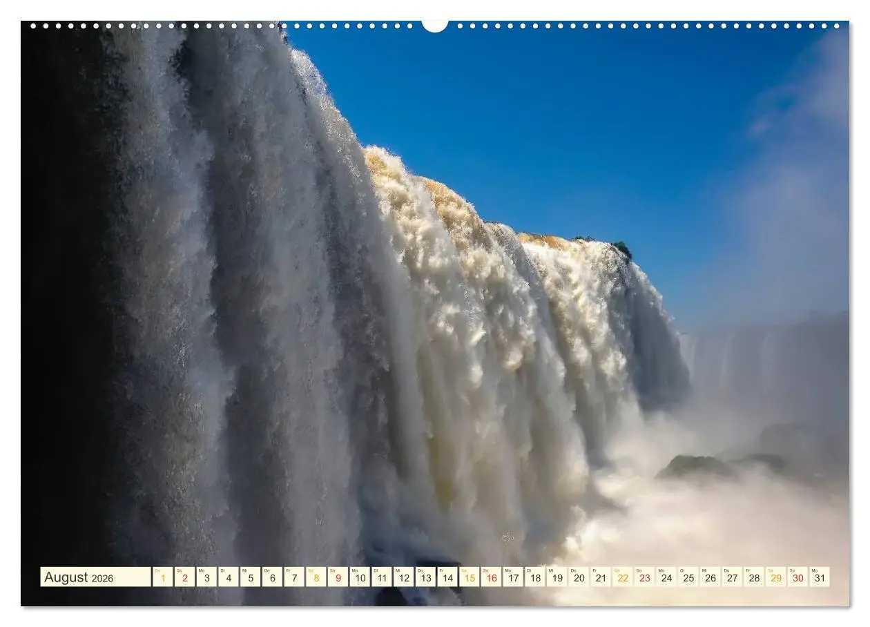 Bild: 9783516025323 | Iguazu Wasserfälle - Südamerika (Wandkalender 2026 DIN A2 quer),...