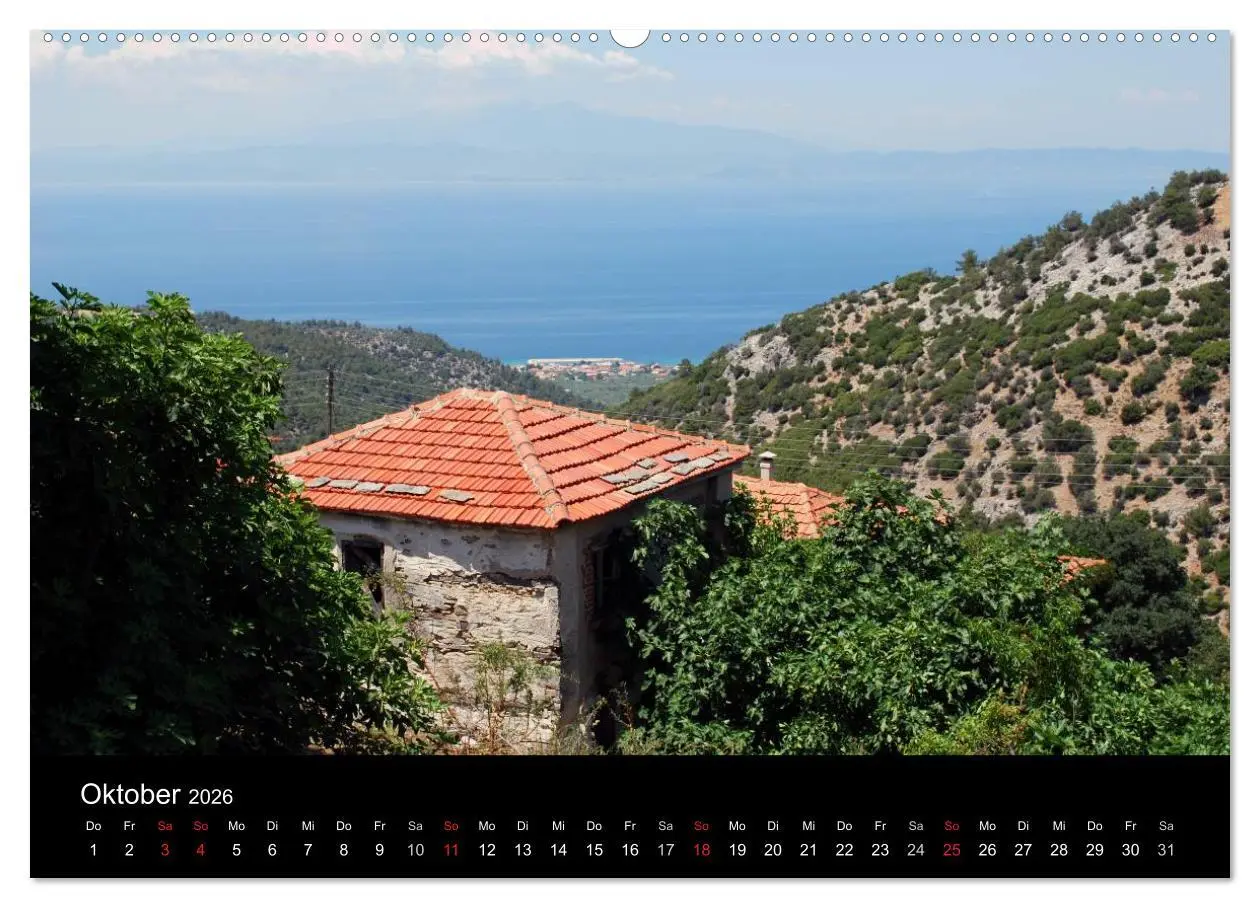 Bild: 9783516195323 | Griechenland - Insel Thassos (hochwertiger Premium Wandkalender...