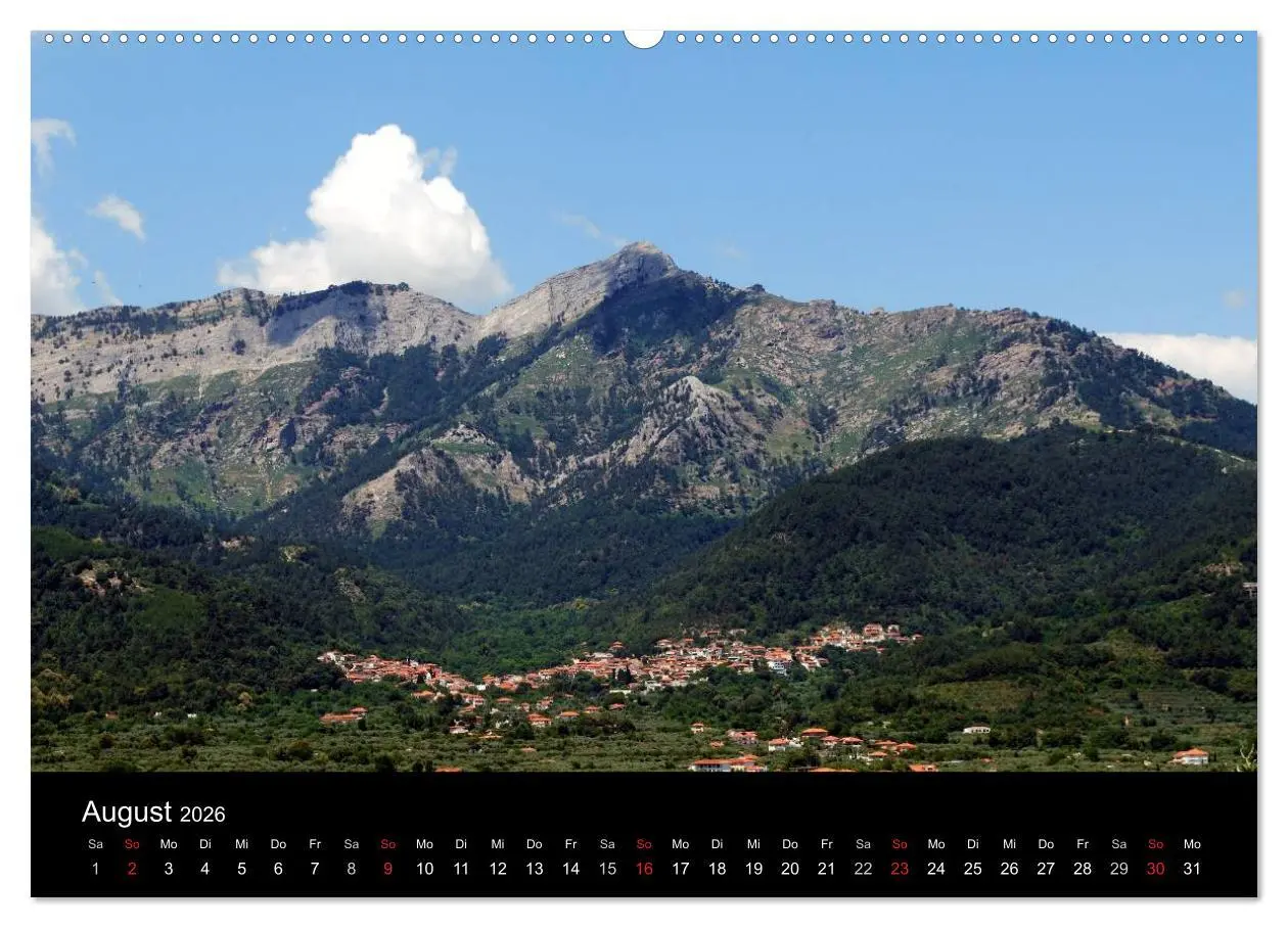 Bild: 9783516195323 | Griechenland - Insel Thassos (hochwertiger Premium Wandkalender...