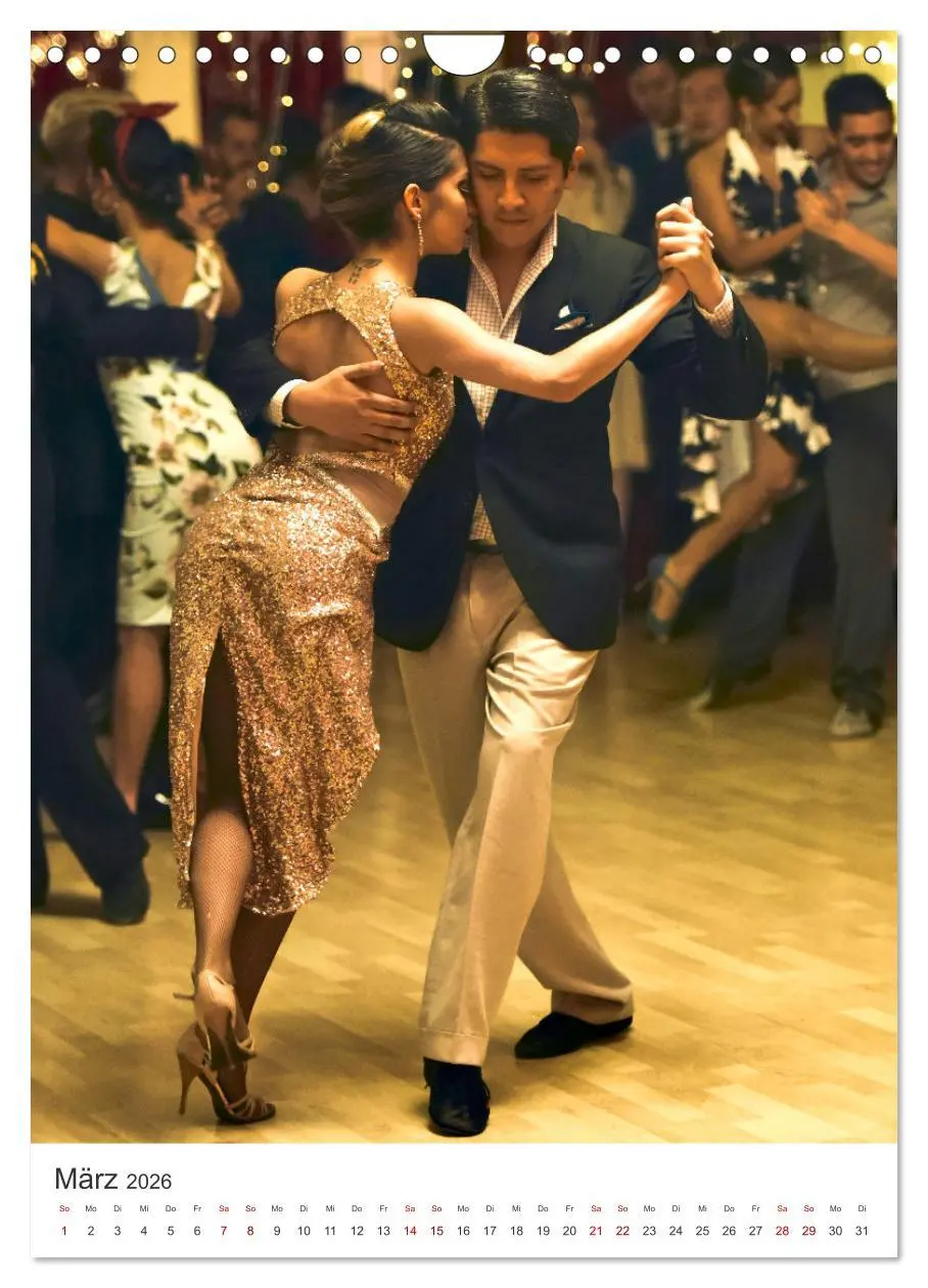 Bild: 9783516335323 | Leidenschaftlicher Tango (Wandkalender 2026 DIN A4 hoch), CALVENDO...