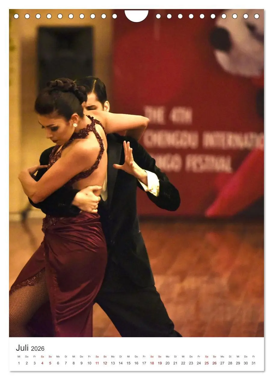 Bild: 9783516335323 | Leidenschaftlicher Tango (Wandkalender 2026 DIN A4 hoch), CALVENDO...