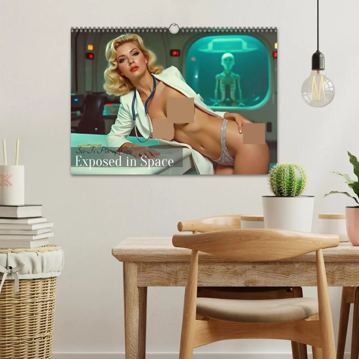 Bild: 9783516645323 | Sci-Fi Pin-up Girls - Exposed in Space (Wandkalender 2026 DIN A3...