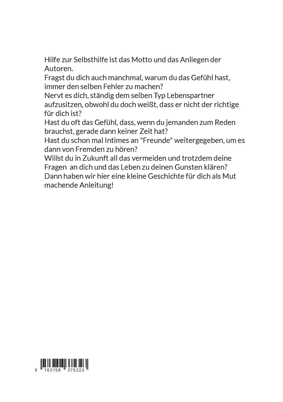 Rückseite: 9783758375323 | Der magische Stift | Mein Leben bewegen und positiv leben | Buch