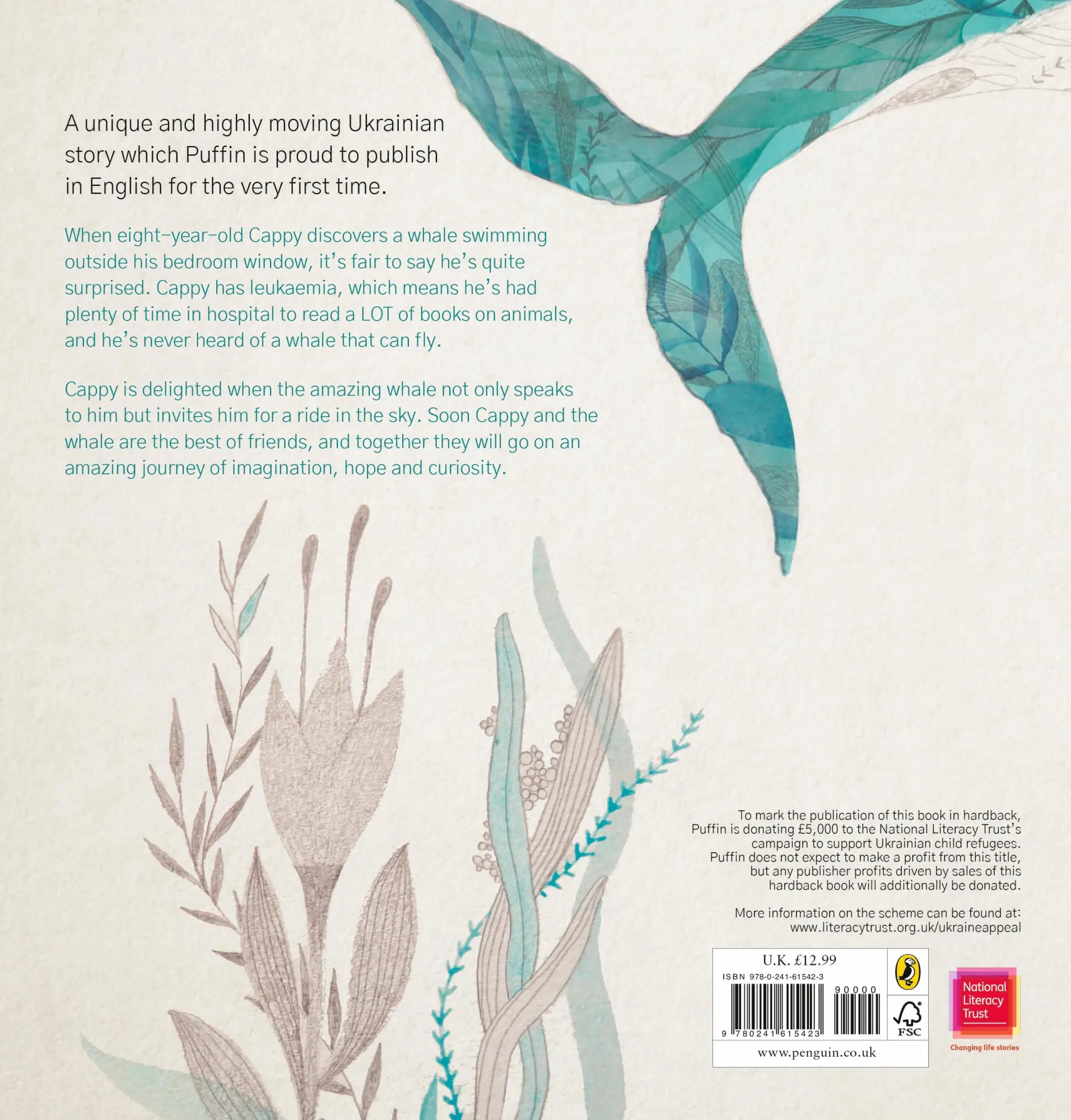 Rückseite: 9780241615423 | Cappy and the Whale | Kateryna Babkina | Buch | 60 S. | Englisch