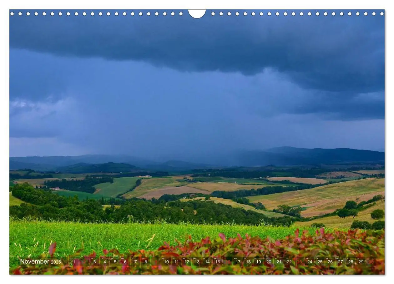 Bild: 9783435525423 | Toskana - Magie der Farben (Wandkalender 2025 DIN A3 quer),...