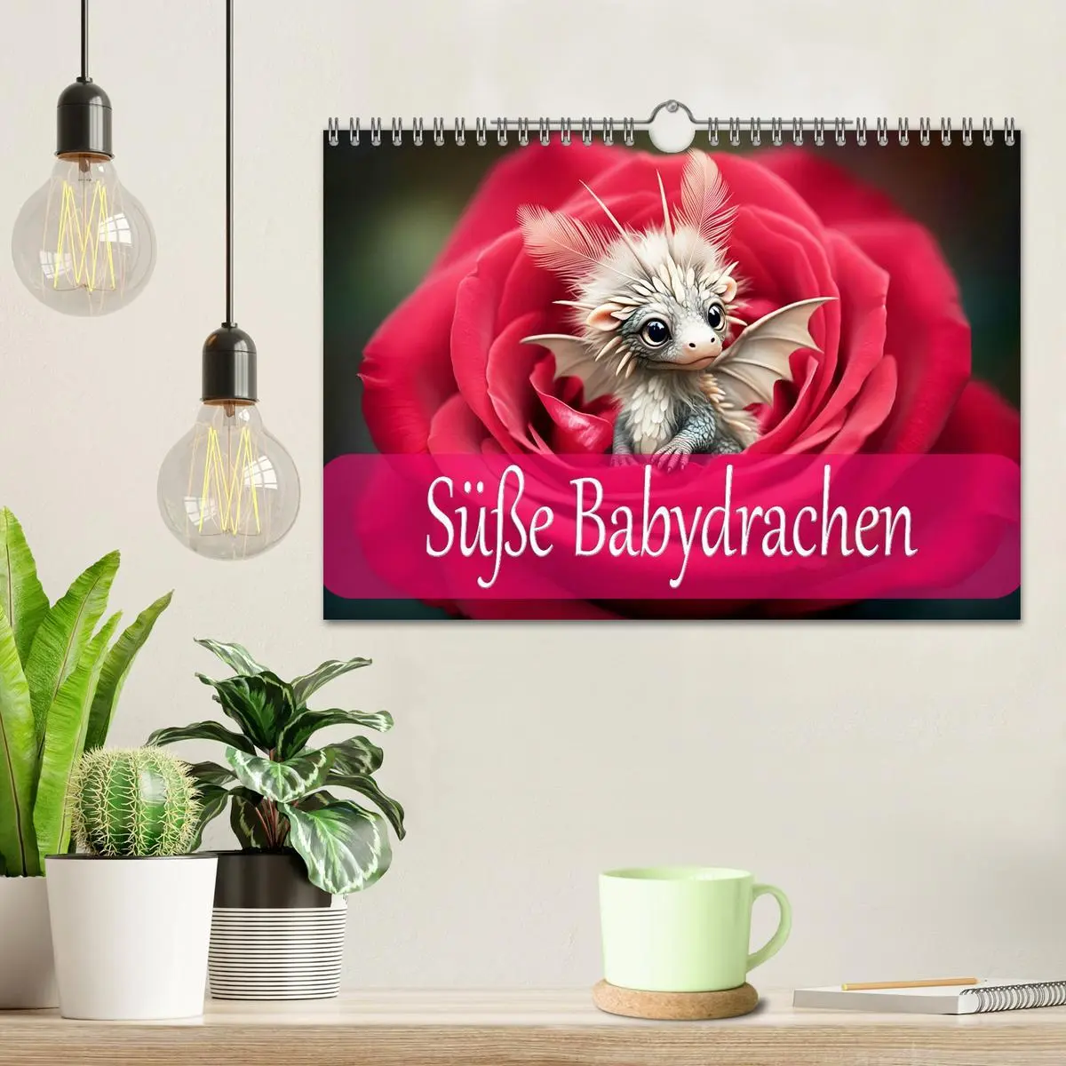 Bild: 9783457305423 | Süße Babydrachen (Wandkalender 2026 DIN A4 quer), CALVENDO...