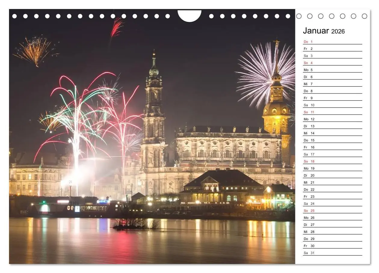 Bild: 9783457785423 | Barockstadt Dresden (Wandkalender 2026 DIN A4 quer), CALVENDO...