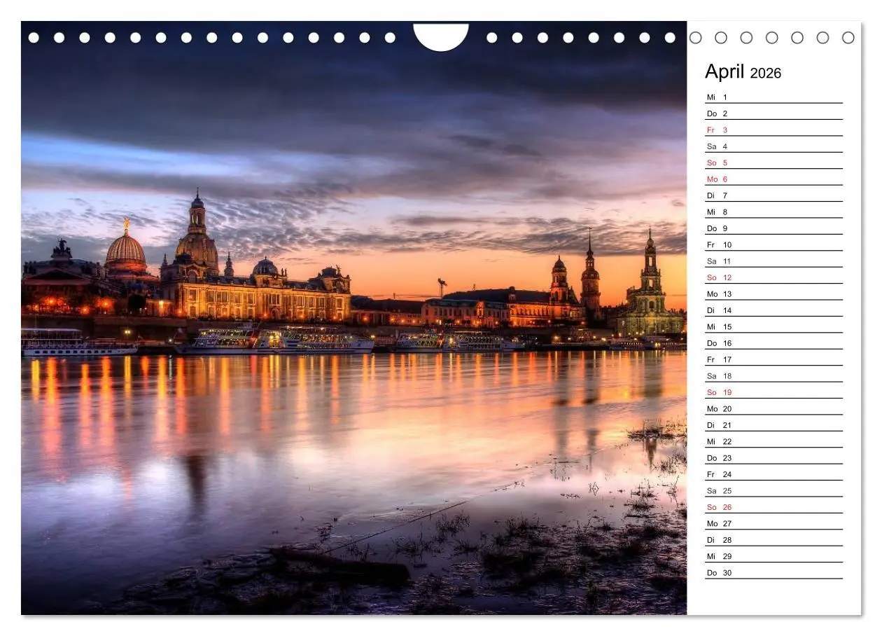 Bild: 9783457785423 | Barockstadt Dresden (Wandkalender 2026 DIN A4 quer), CALVENDO...