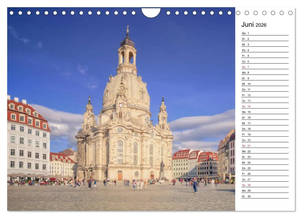 Bild: 9783457785423 | Barockstadt Dresden (Wandkalender 2026 DIN A4 quer), CALVENDO...