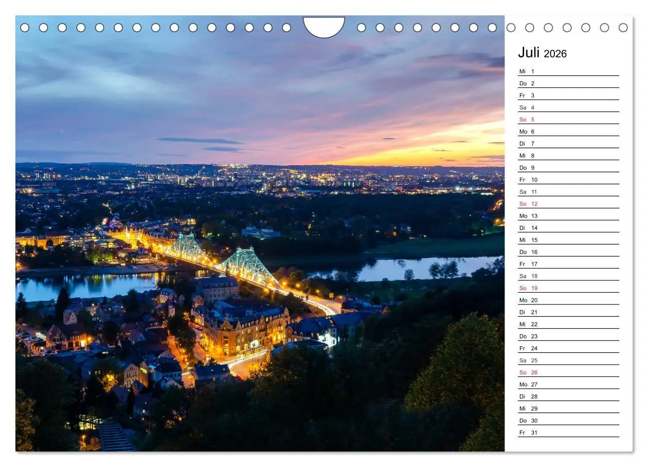 Bild: 9783457785423 | Barockstadt Dresden (Wandkalender 2026 DIN A4 quer), CALVENDO...