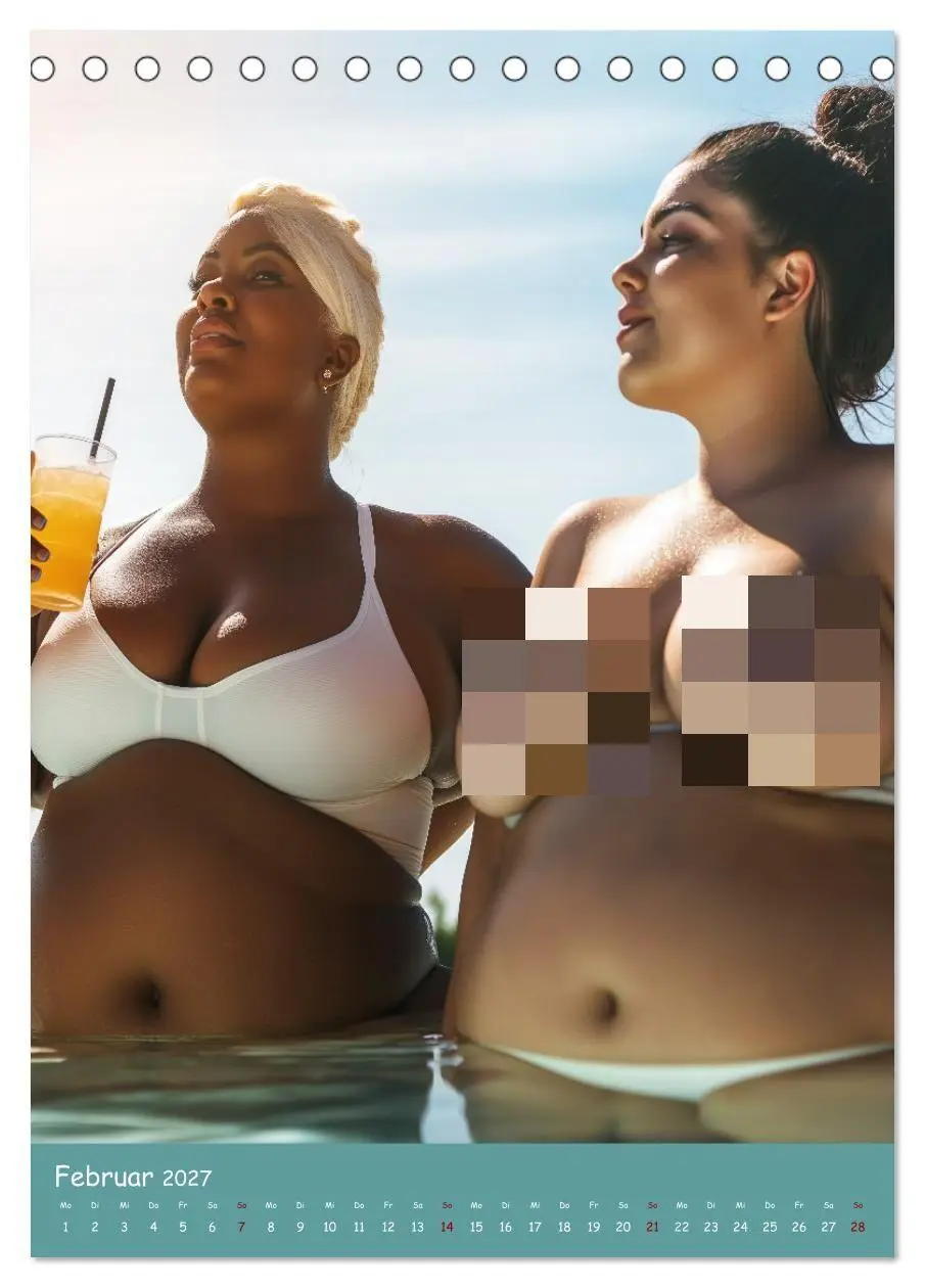 Bild: 9783569035423 | Curvy Pin-up Girls - Verführerische Rundungen am Pool...
