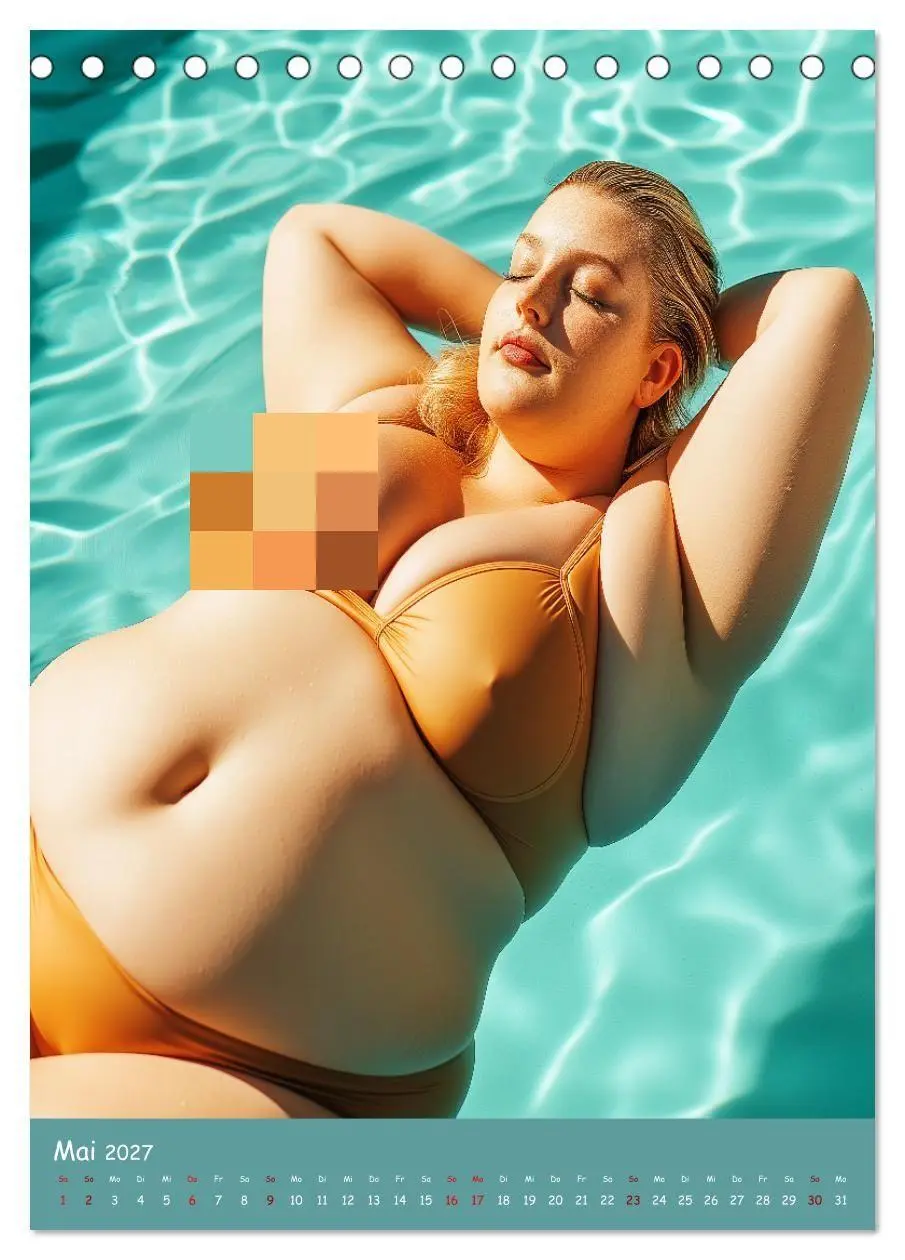 Bild: 9783569035423 | Curvy Pin-up Girls - Verführerische Rundungen am Pool...