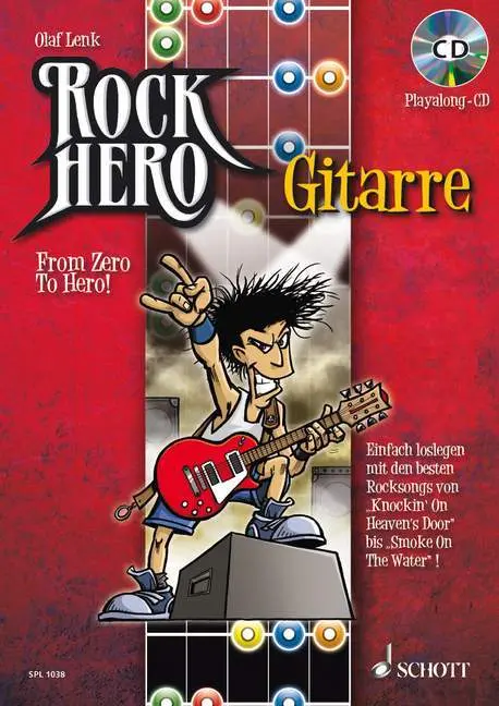 Cover: 9783795755423 | Rock Hero - Gitarre | Olaf Lenk | Taschenbuch | 68 S. | Deutsch | 2009