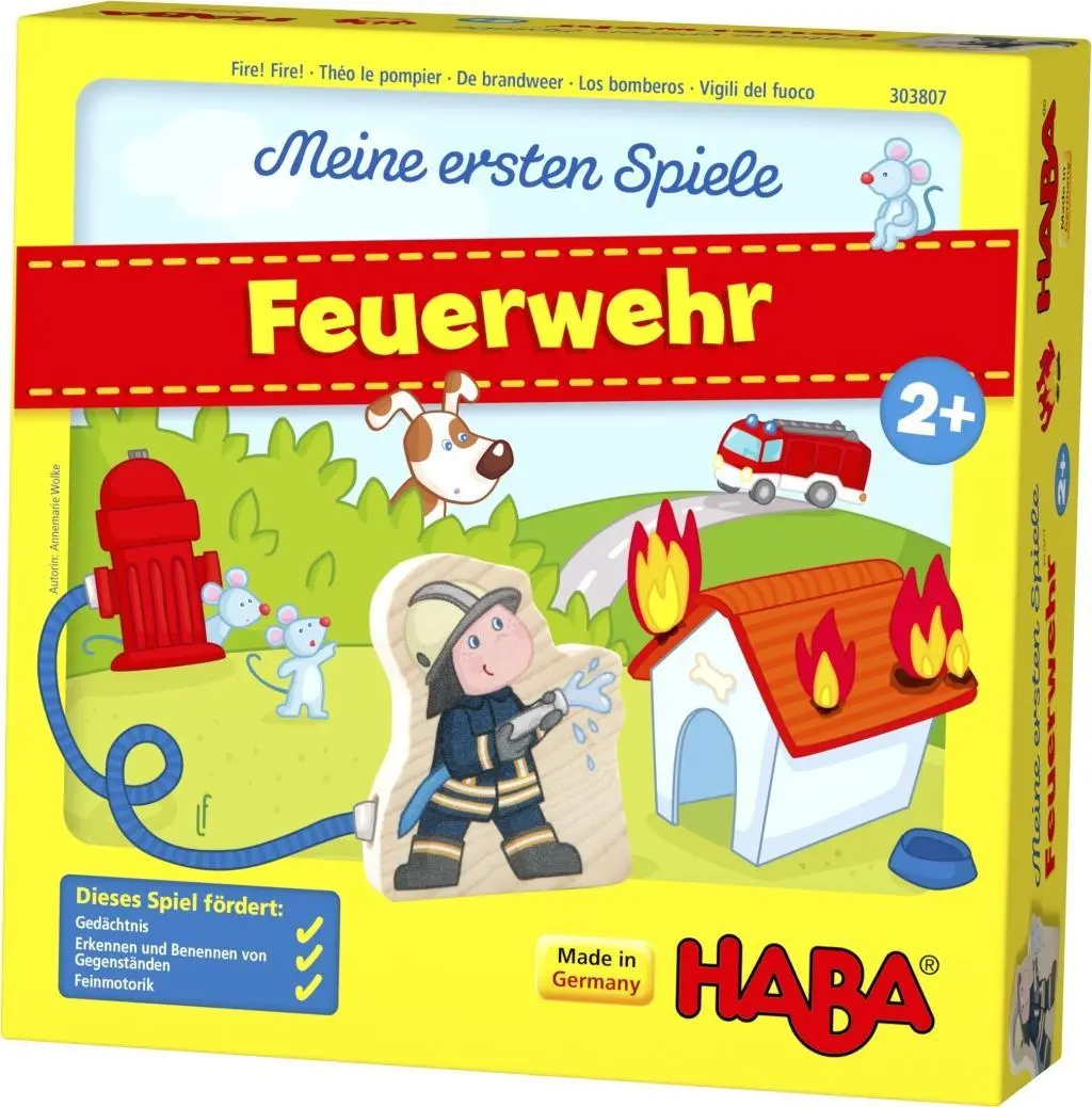 Cover: 4010168235523 | Meine ersten Spiele - Feuerwehr | Spiel | Brettspiel | 1303807001
