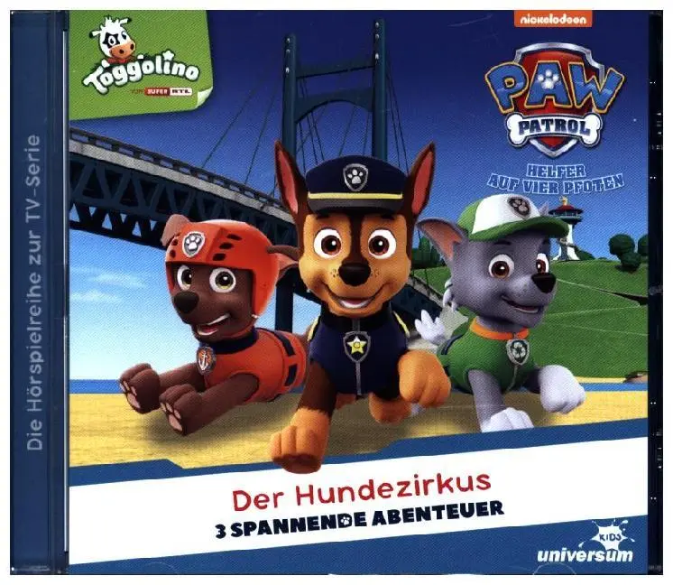 Cover: 4061229015523 | Paw Patrol - Der Hundezirkus, 1 Audio-CD | Tobias Diakow | Audio-CD