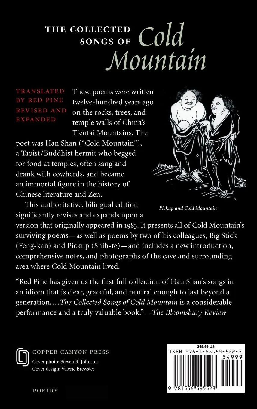 Rückseite: 9781556595523 | The Collected Songs of Cold Mountain | Cold Mountain | Buch | Gebunden
