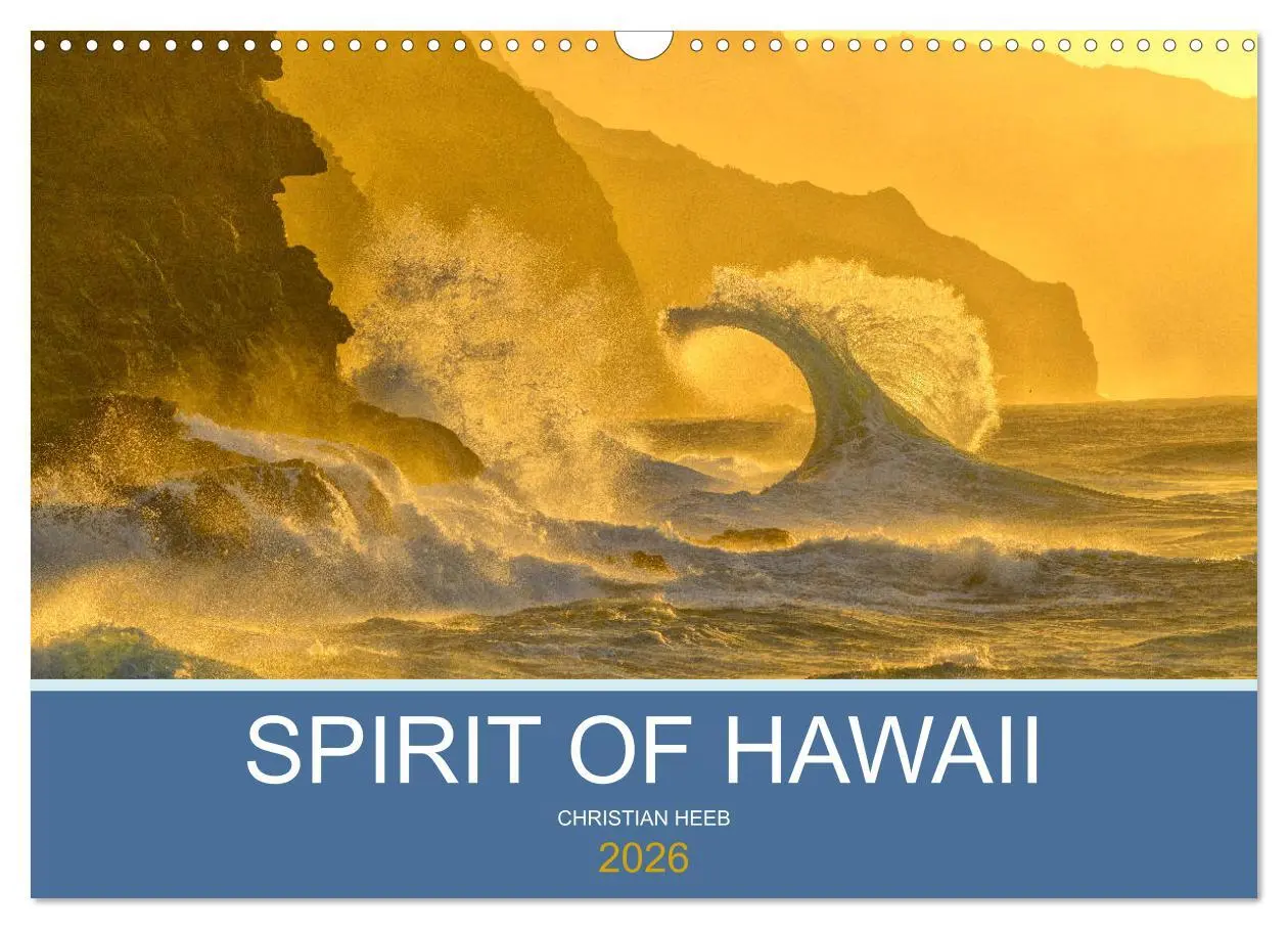 Cover: 9783457775523 | SPIRIT OF HAWAII (Wandkalender 2026 DIN A3 quer), CALVENDO...