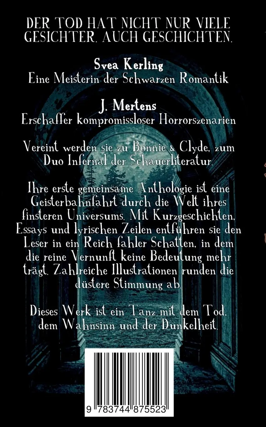 Rückseite: 9783744875523 | Chorus Mortis | Tanz in der Finsternis | Svea Kerling (u. a.) | Buch