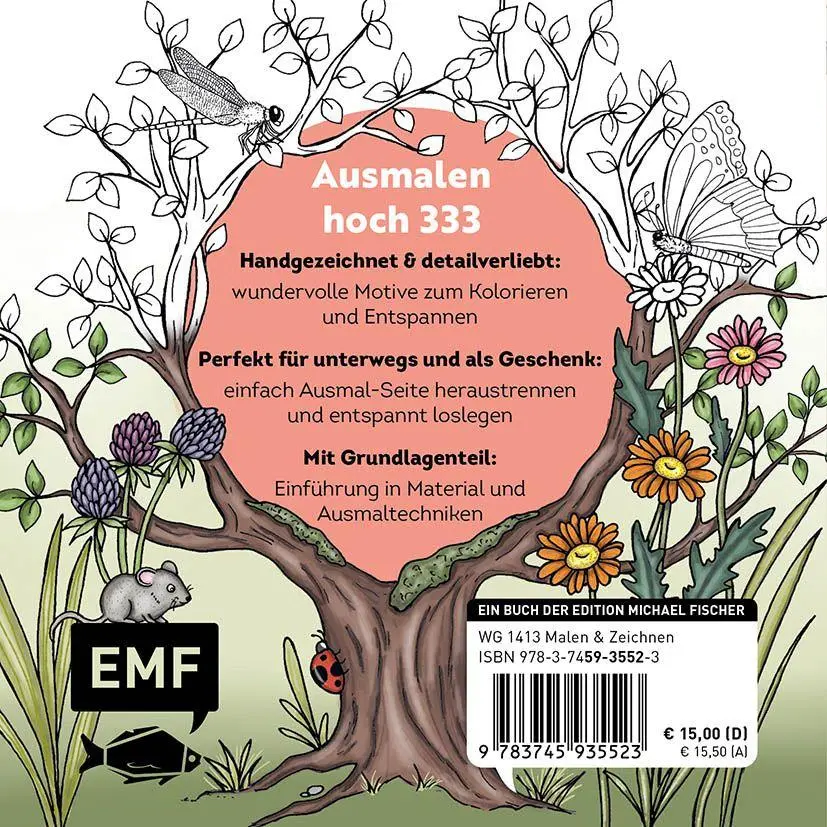 Autor: 9783745935523 | 333 Ausmalen - Wunder der Natur | Anastasia Sälinger | Taschenbuch
