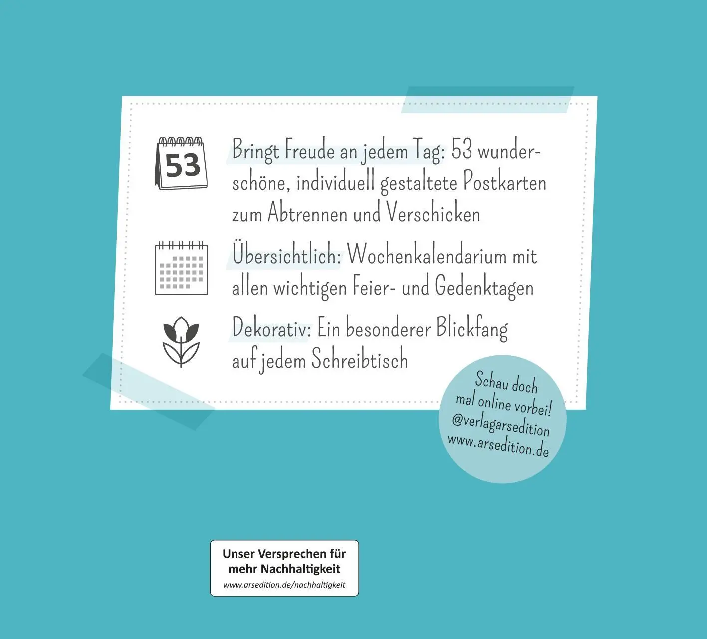 Rückseite: 4014489135623 | Postkartenkalender Fernwehmomente 2026 | Kalender | Spiralaufsteller