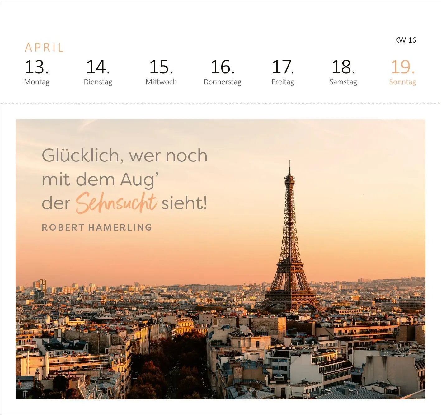 Bild: 4014489135623 | Postkartenkalender Fernwehmomente 2026 | Kalender | Spiralaufsteller