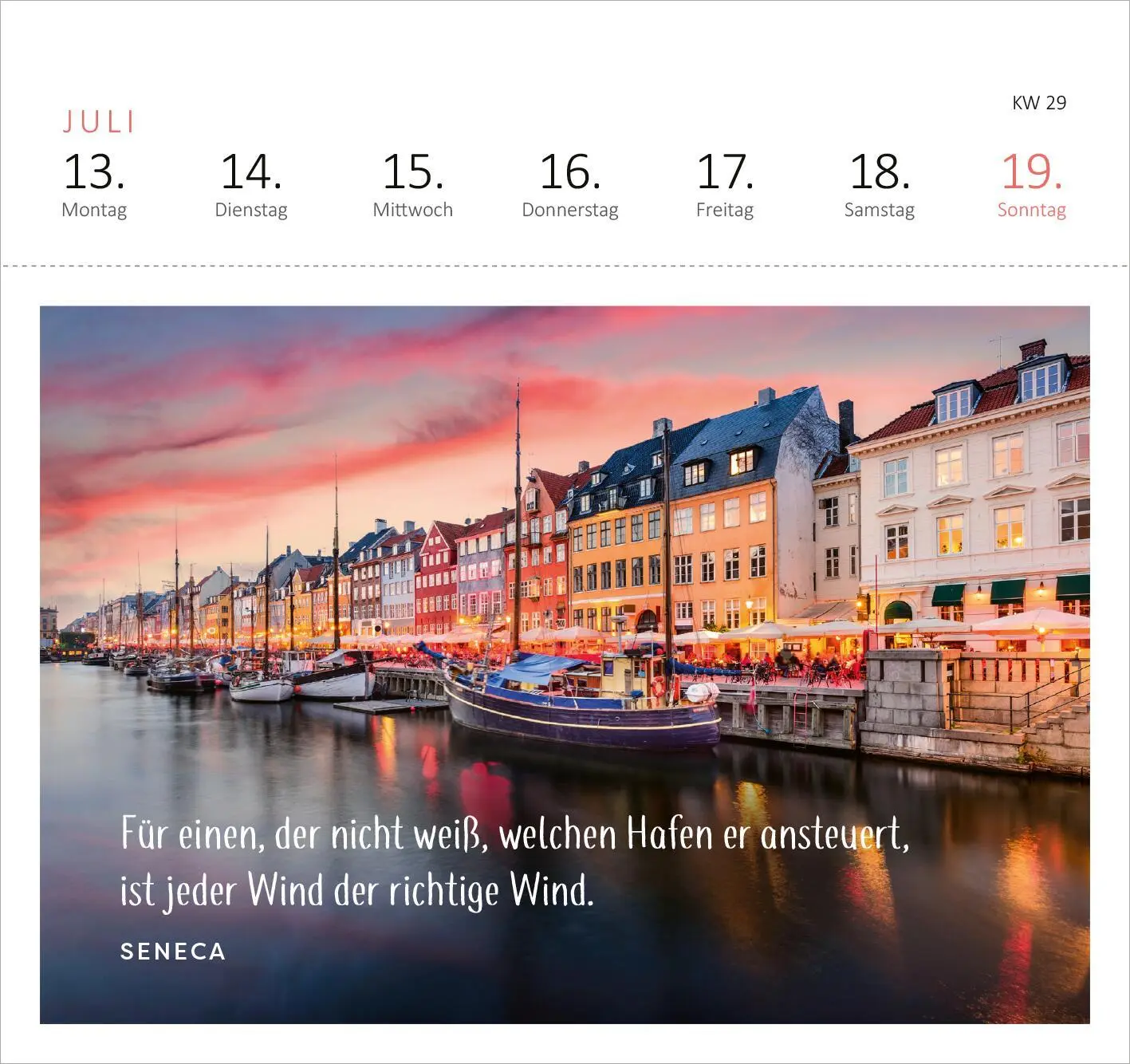 Bild: 4014489135623 | Postkartenkalender Fernwehmomente 2026 | Kalender | Spiralaufsteller