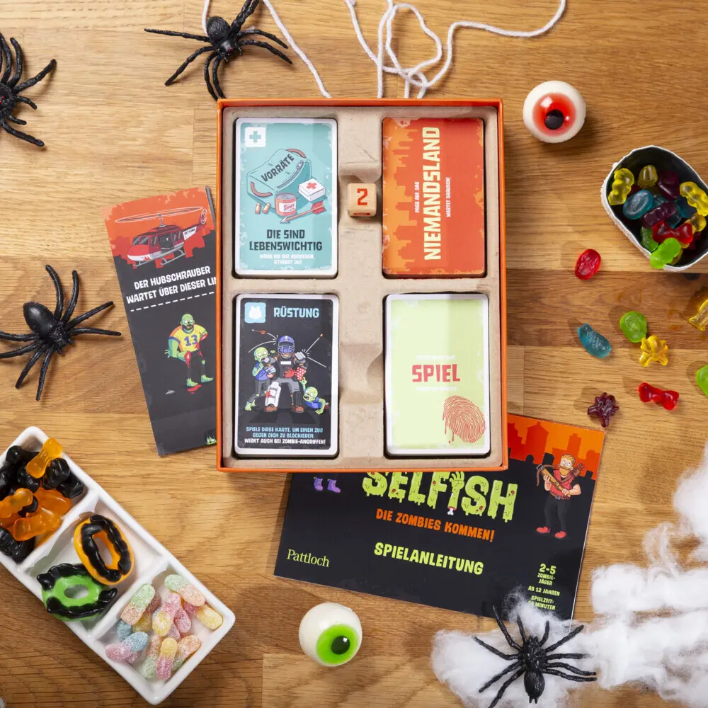 Bild: 4260308345623 | Selfish - Die Zombies kommen! | Ridley's Games | Spiel | 135 S. | 2024