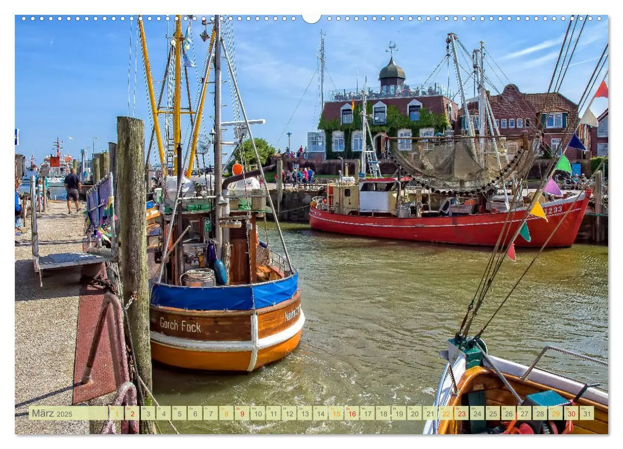 Bild: 9783435435623 | Reise an die Nordsee - Neuharlingersiel (Wandkalender 2025 DIN A2...