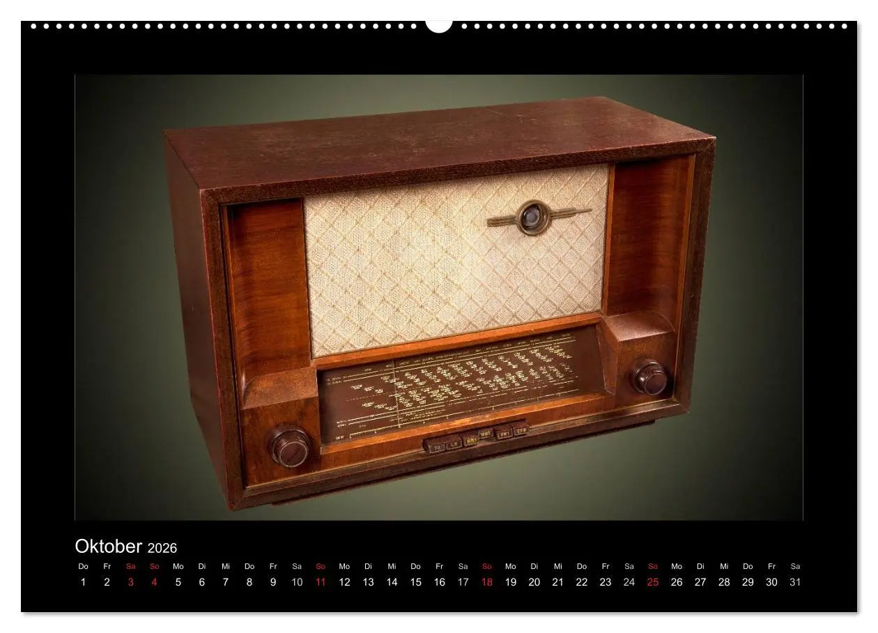 Bild: 9783516165623 | Dampfradios - Antike Radios mit Patina (Wandkalender 2026 DIN A2...