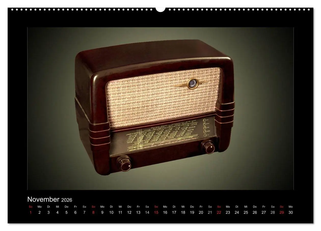 Bild: 9783516165623 | Dampfradios - Antike Radios mit Patina (Wandkalender 2026 DIN A2...