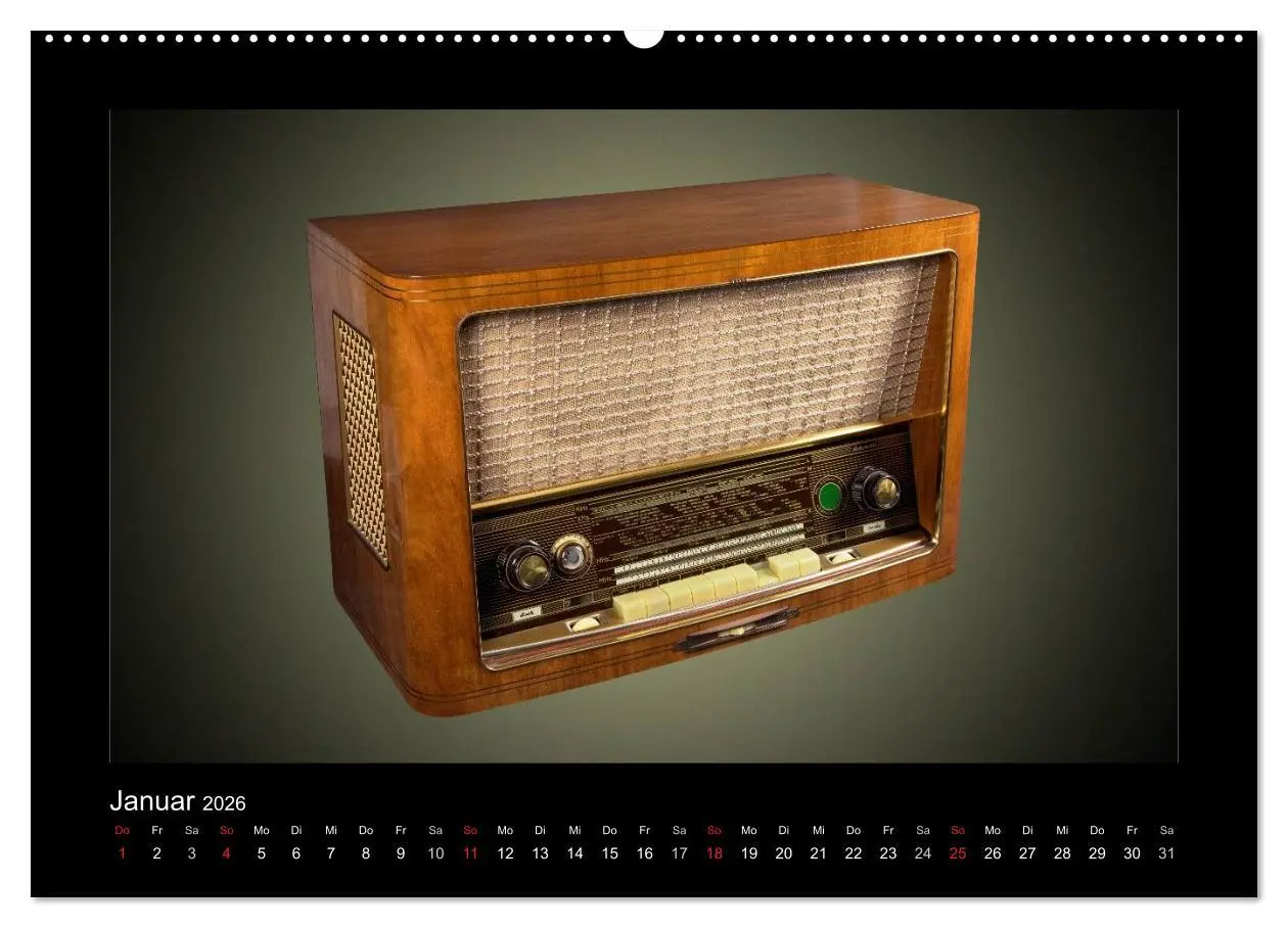 Bild: 9783516165623 | Dampfradios - Antike Radios mit Patina (Wandkalender 2026 DIN A2...