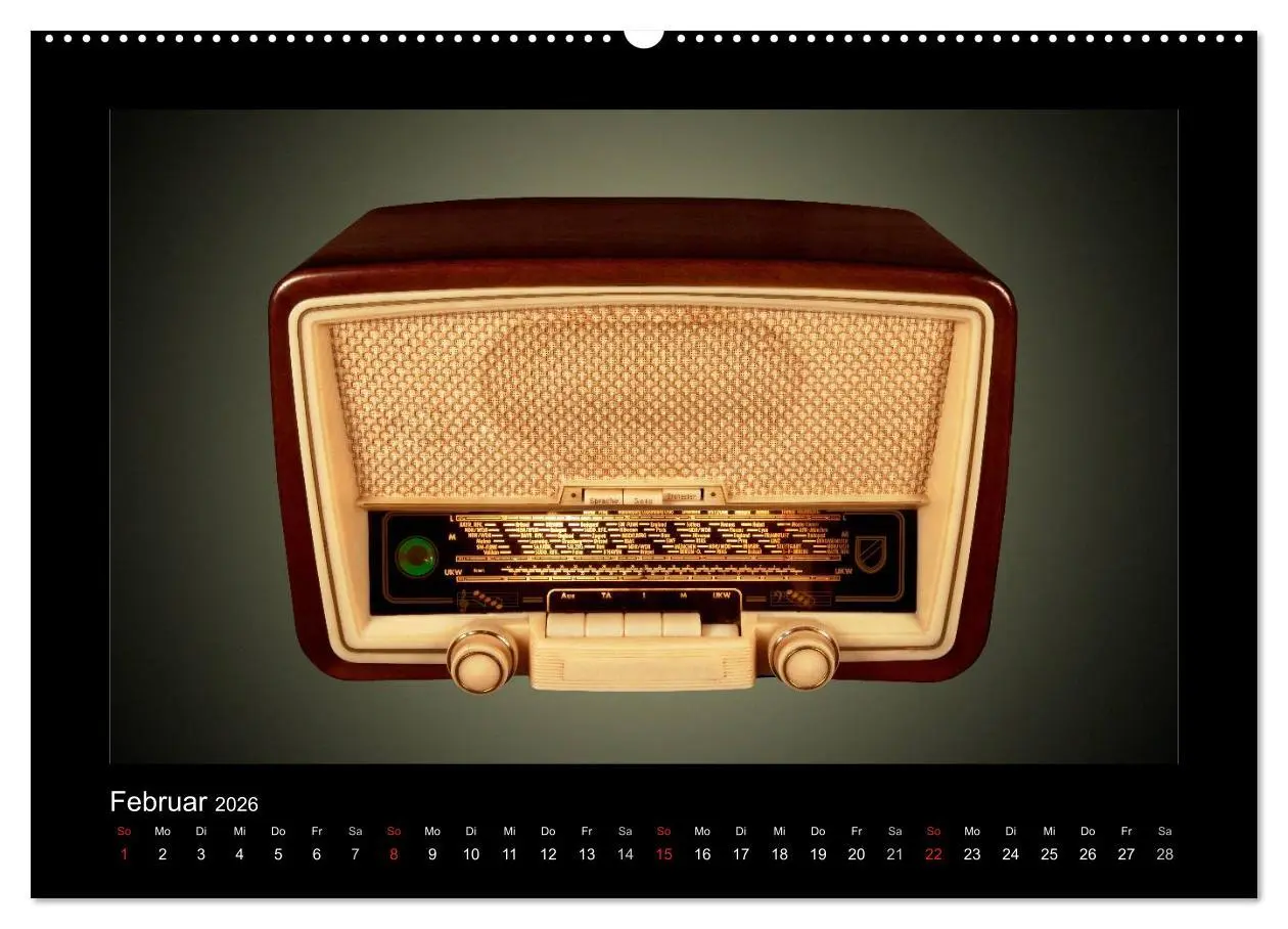 Bild: 9783516165623 | Dampfradios - Antike Radios mit Patina (Wandkalender 2026 DIN A2...