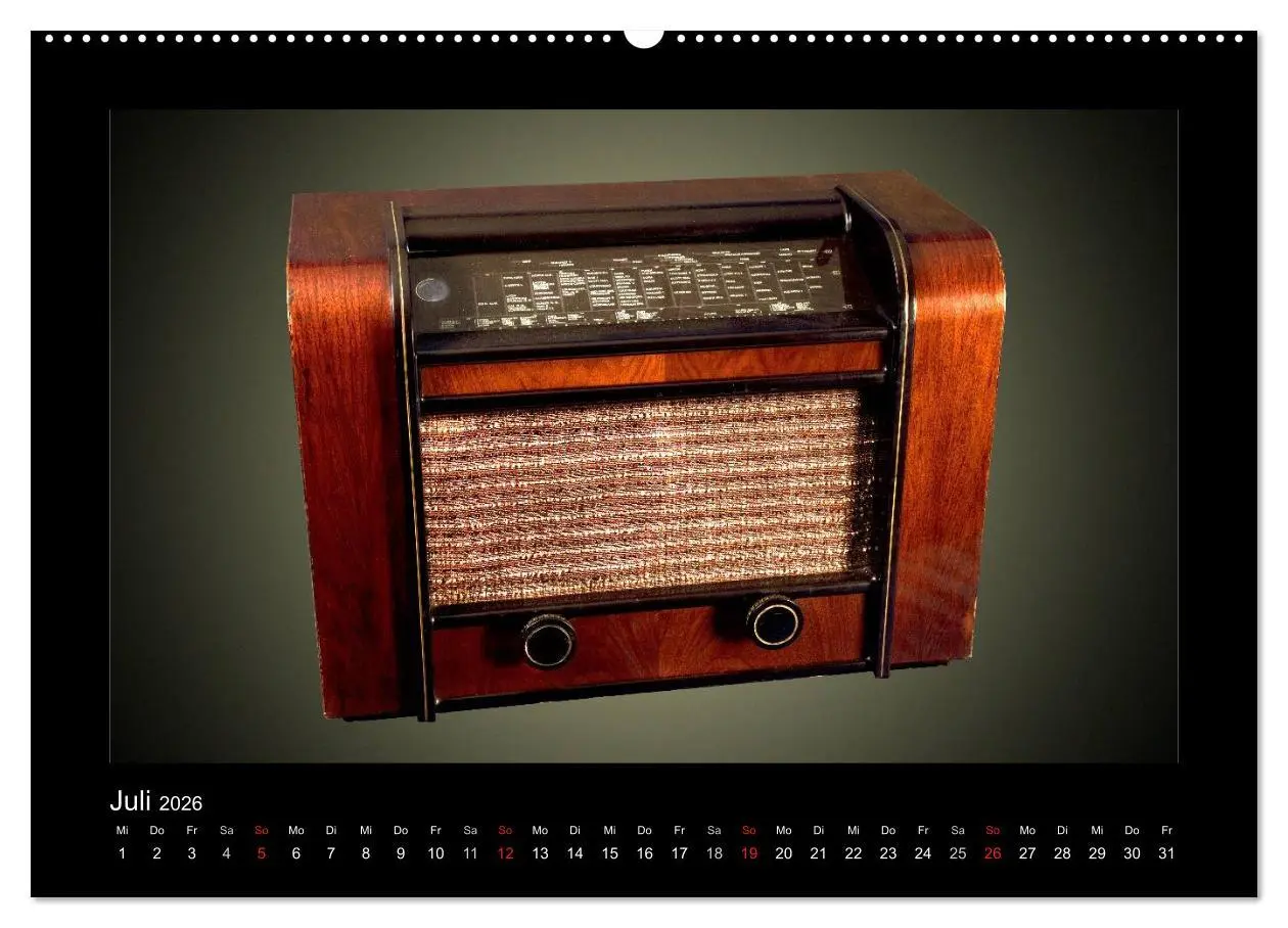 Bild: 9783516165623 | Dampfradios - Antike Radios mit Patina (Wandkalender 2026 DIN A2...